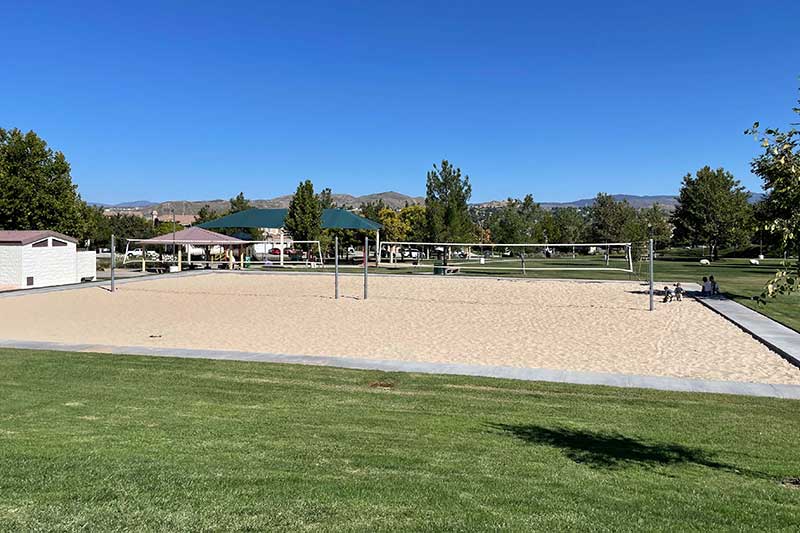 Volleyball Courts at Fair Oaks Ranch Park