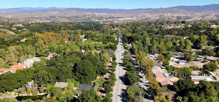 Aerial View of the Sand Canyon Community