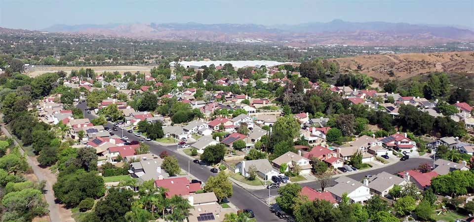 Aerial Shot of Circle J Ranch