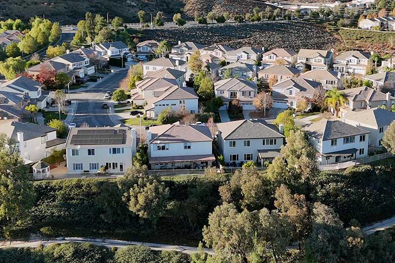 Hillside Homes in Promontory of Valencia Copperhill