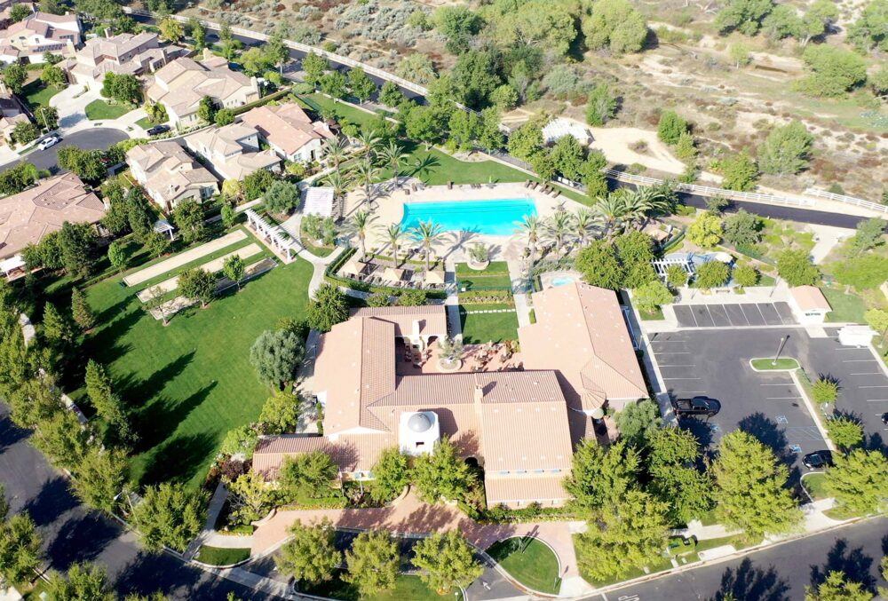 Aerial View of Valencia Belcaro Recreation Area