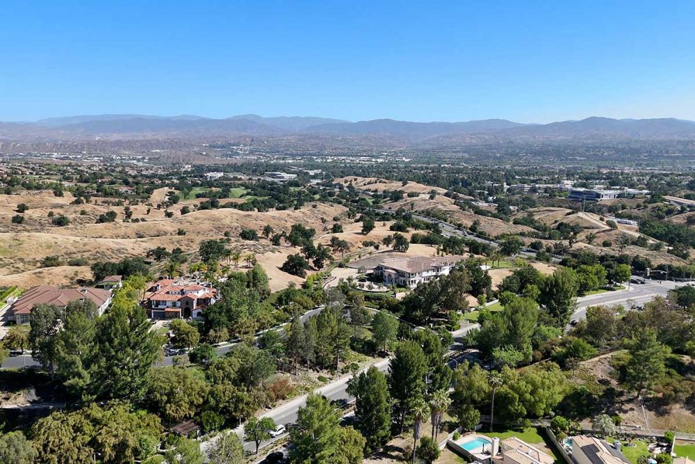 Aerial View to East from Stevenson Ranch