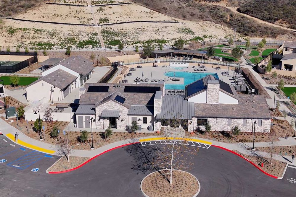 Aerial of Oasis Clubhouse