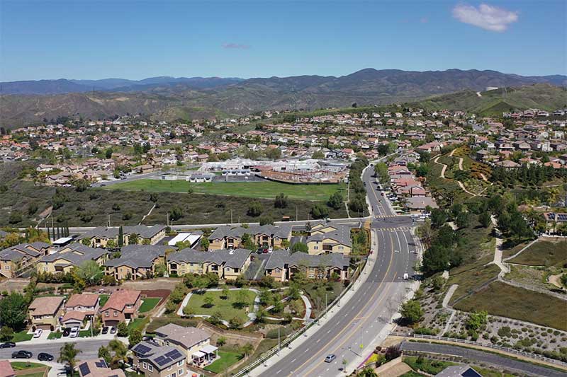 Aerial View 2 in Plum Canyon