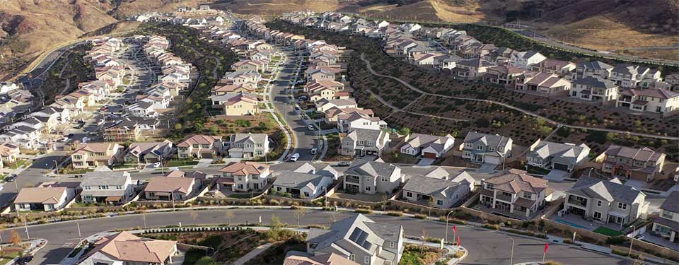 Aerial View of Aliento Neighborhoods