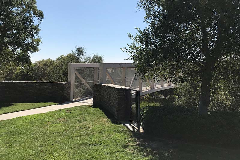 Bridge to School in Stevenson Ranch