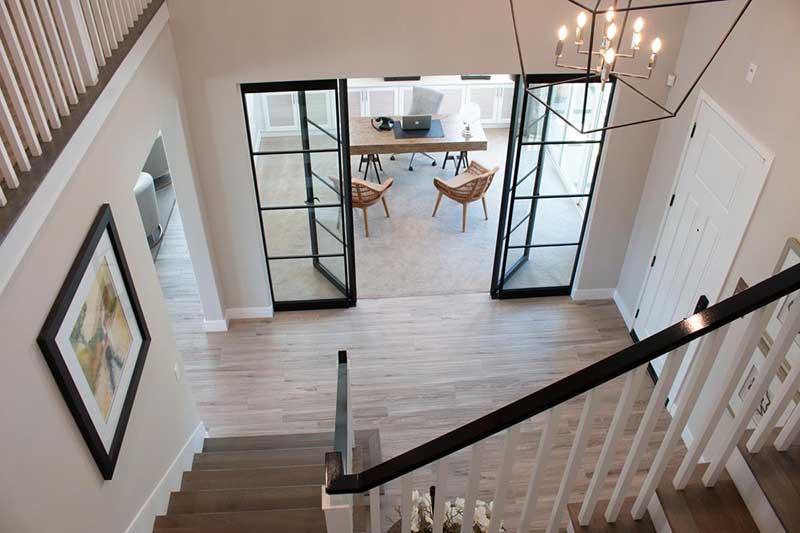 Downstairs in Aliento Model Home