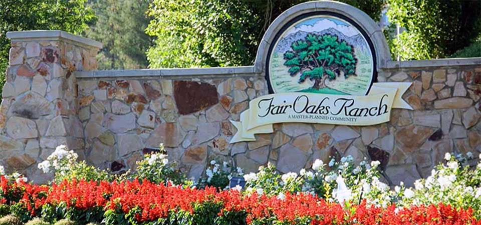 Fiar Oaks Ranch Community Sign