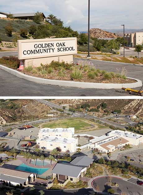 Golden Oak School and Aliento Rec Area