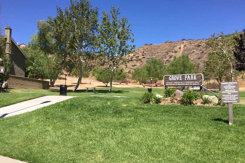 Grove Park in Bouquet Canyon