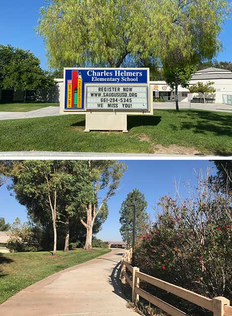 Helmers School and Trail in Northbridge