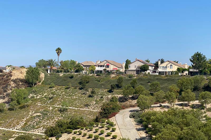 Homes with Views in Stevenson Ranch