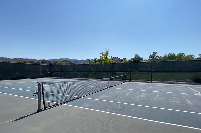 Tennis Court at Richard H Rioux Park