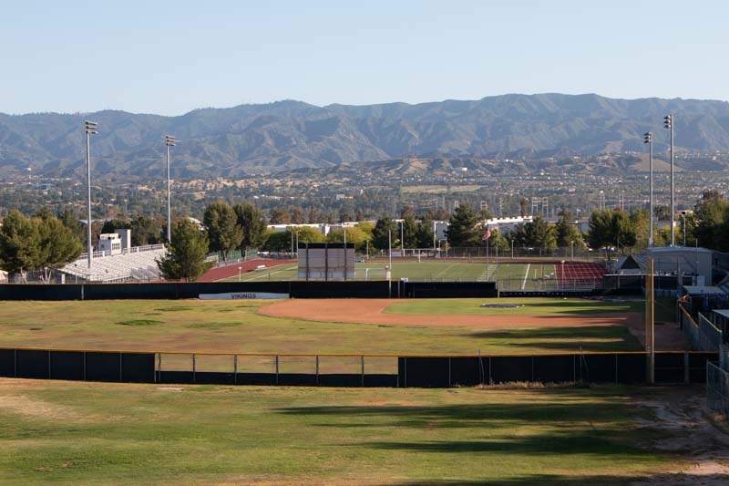 Valencia High School Fields Nearby Montevista Neighborhood 1