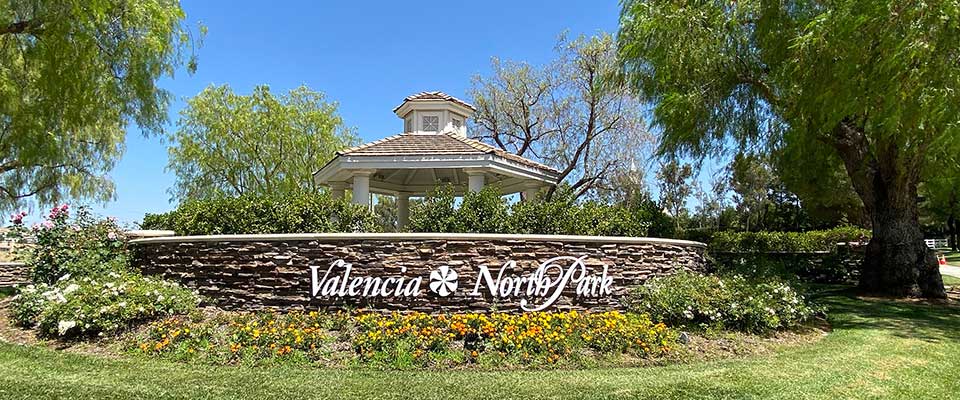 Valencia Northpark Community Sign