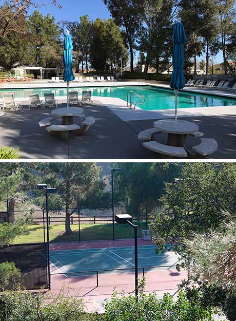 Valencia Summit HOA Pool and Tennis Courts