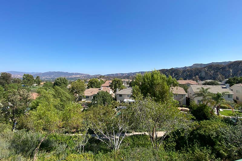 View of Stevenson Ranch Neighborhood