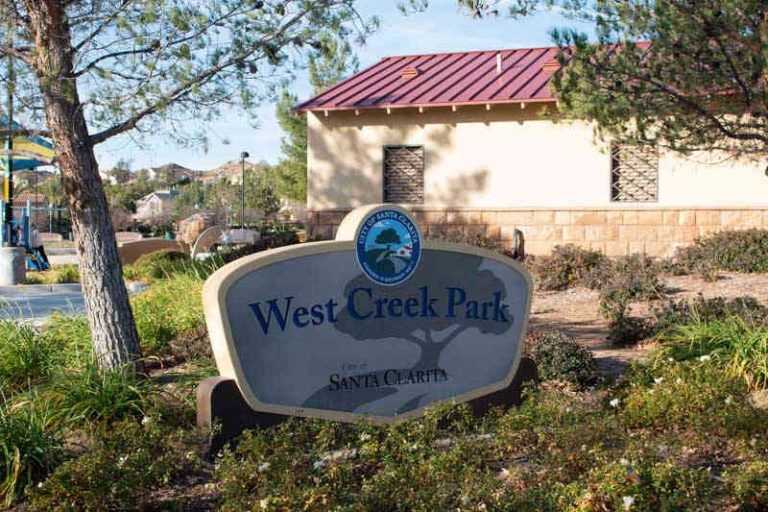West Creek Park Sign