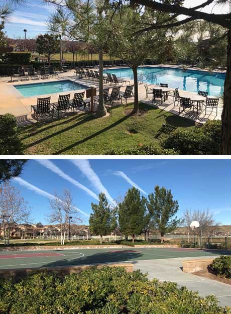 West Creek Pool and Basketball Court