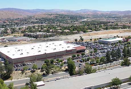 Birdseye View of Costco Near Vista Del Canon