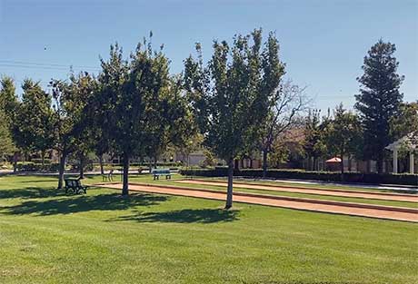 Bocce Courts in Belcaro