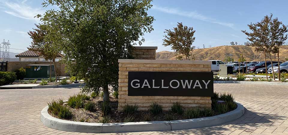 Galloway Neighborhood Sign