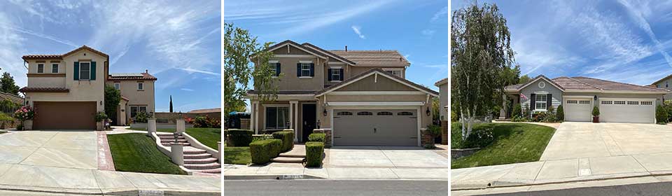 Homes in Hasley Hills of Castaic