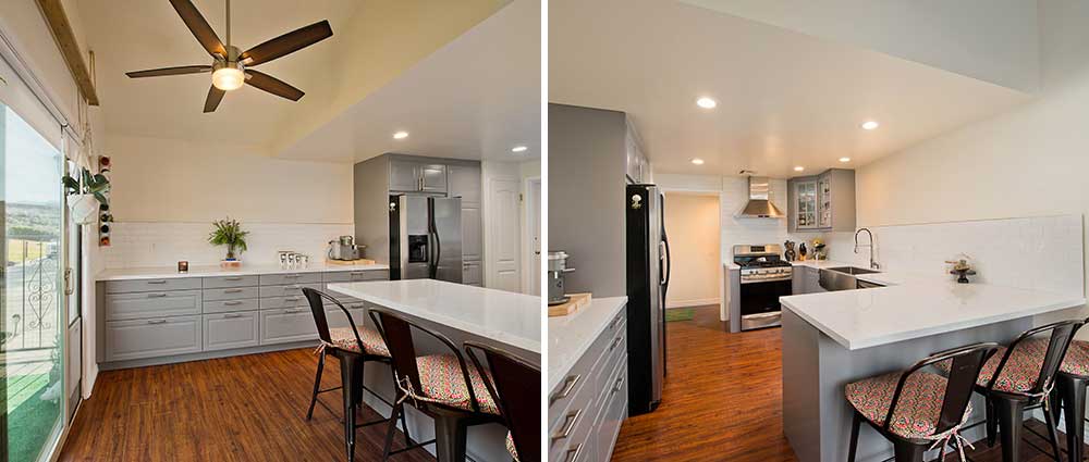 Kitchen and Dining Area at 17908 River Circle 1