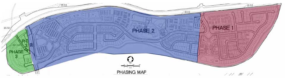 Landmark Village Phasing Map