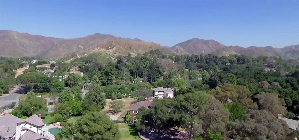 View of Sand Canyon from MacMillan Ranch