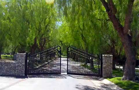 gated Entrance to MacMillan Ranch