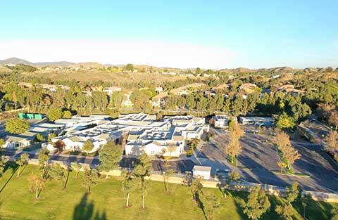 Aerial View of North Park Elementary