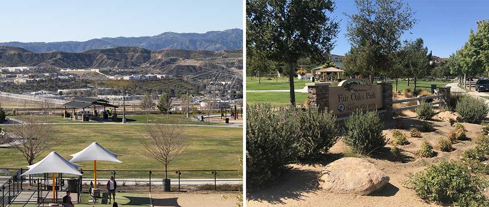 Fair Oaks Park and Golden Valley Park