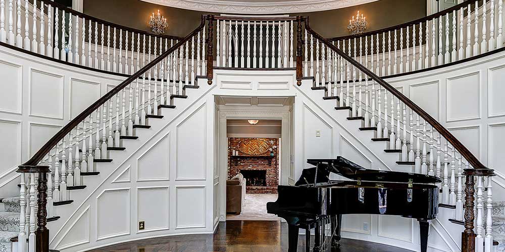 Grand Foyer and Double Staircase