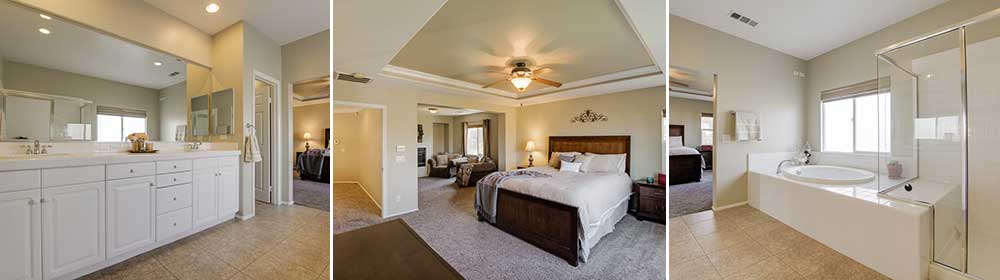 Primary Bedroom and Ensuite Bath at 23900 Rancho Ct