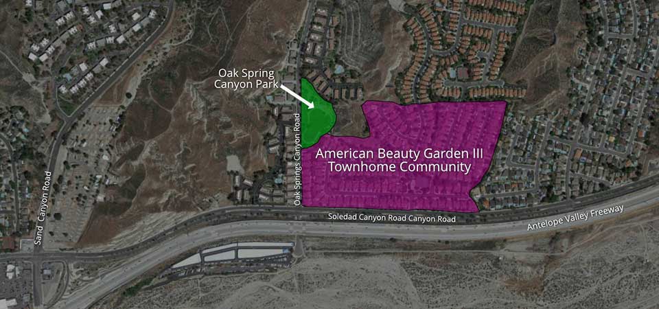 Map of American Beauty Garden 3