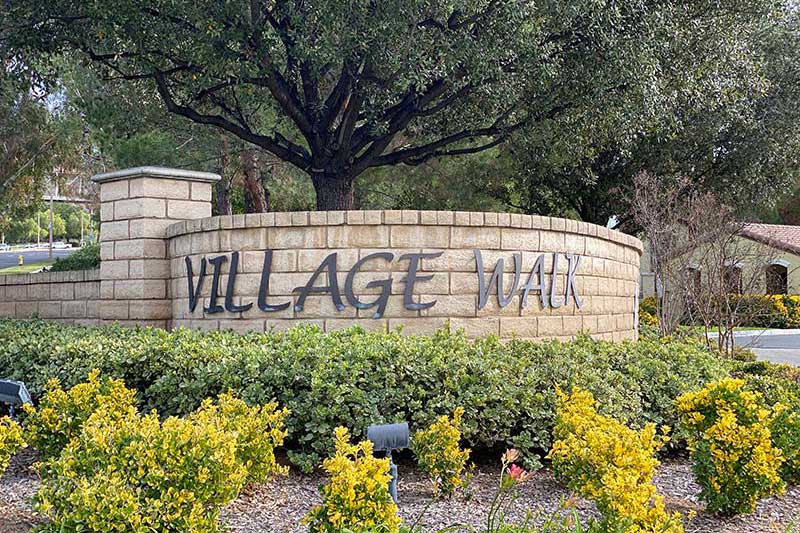 Village Walk Townhome Community in Valencia CA