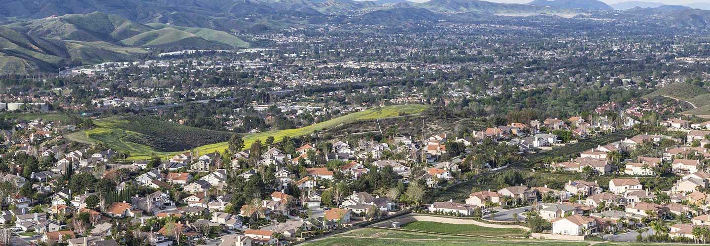 Aerial View of Simi Valley