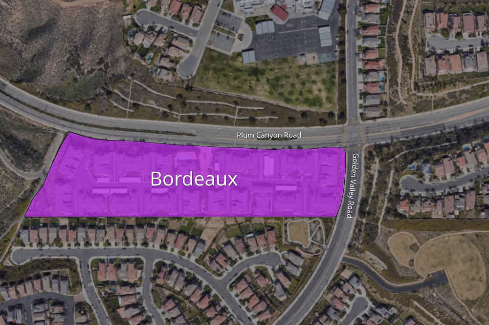 Map to Bordeaux Condos