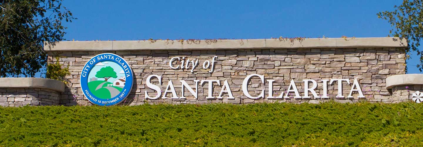 Santa Clarita Monument Sign