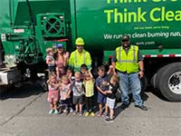 Waste Management Crew Friendly With Children