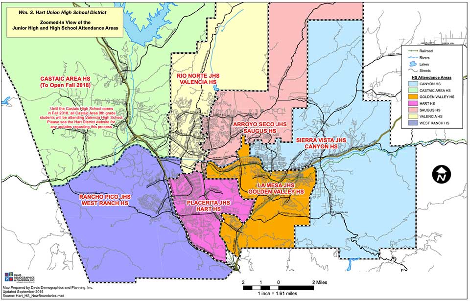 hart School District Boundaries