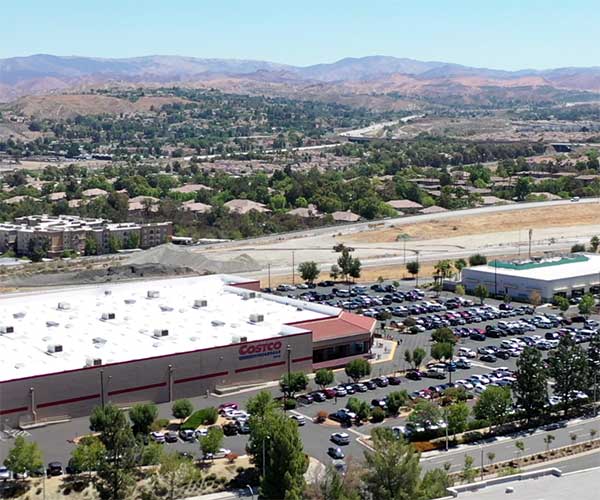 Aerial Shot Portion of Canyon Country