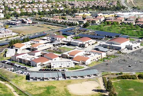 Aerial Shot of Rio Norte Junior High