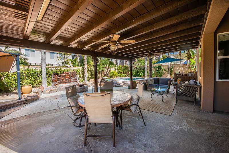 Covered Patio at 29249 Orion Lane