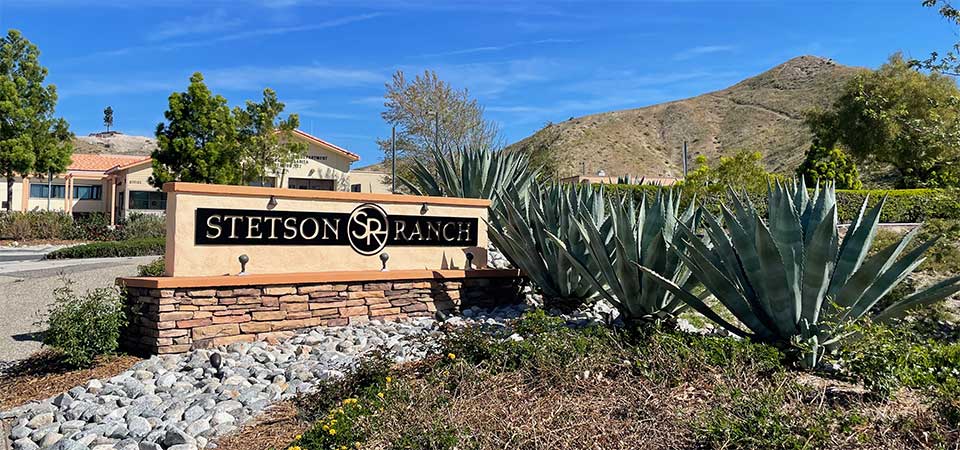 Stetson Ranch Community Sign