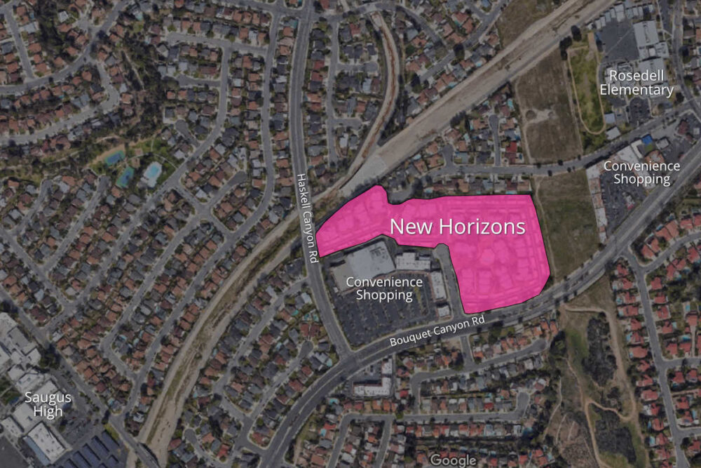 Map of New Horizons Condo Community