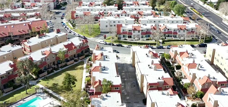 Tres Robles Community Drone Shot