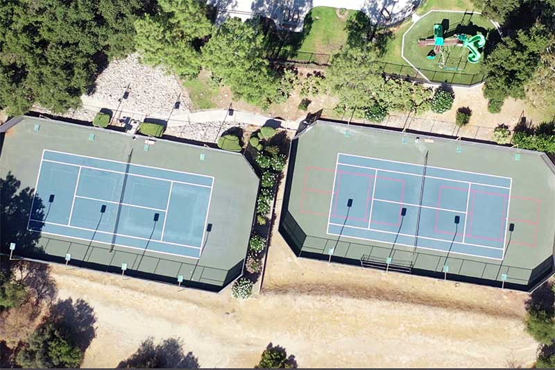 Hidden Valley HOA Tennis Courts