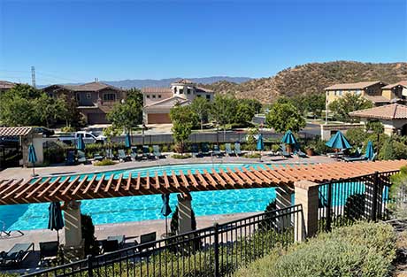 Valencia West Hills Pool at The Lodge